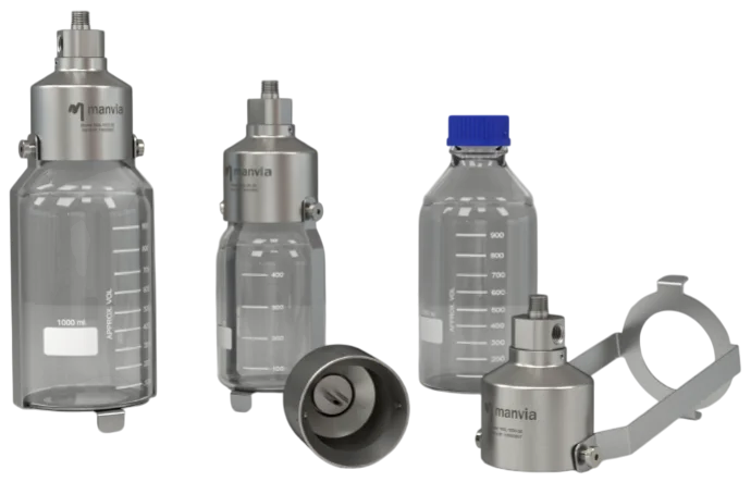 Needle System Adapter for Standard GL45 Bottle