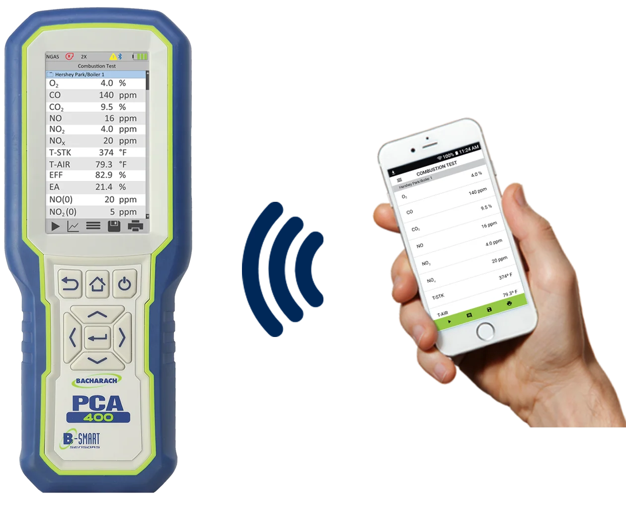 PCA 400 Combustion and Emissions Analyzer image 4
